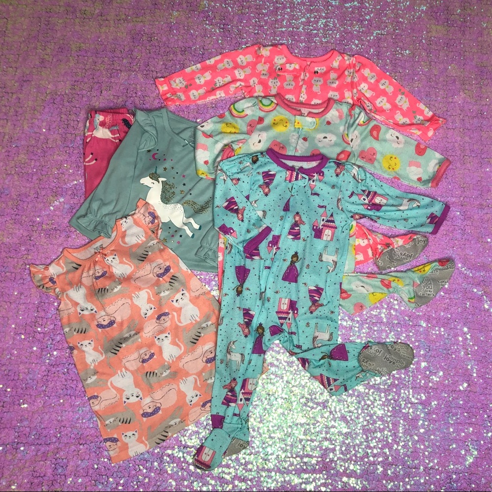Carters Toddler PJ lot 12m-18m